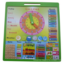 Wooden Calendar Educational Puzzle Wooden Toys (33244-1)